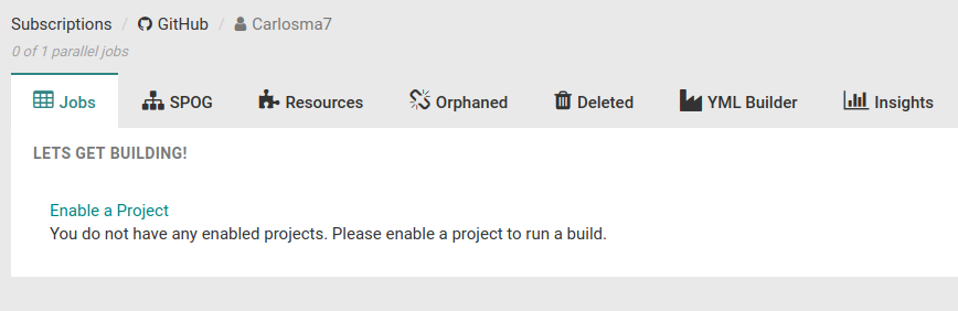 Shippable Projects